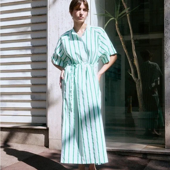 Brand New Shirt Cotton Summer Dress. Brand: American Vintage. Retail price: $279 - Picture 12 of 16